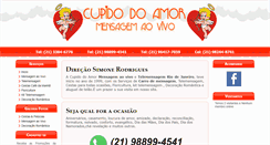 Desktop Screenshot of cupidodoamor.com